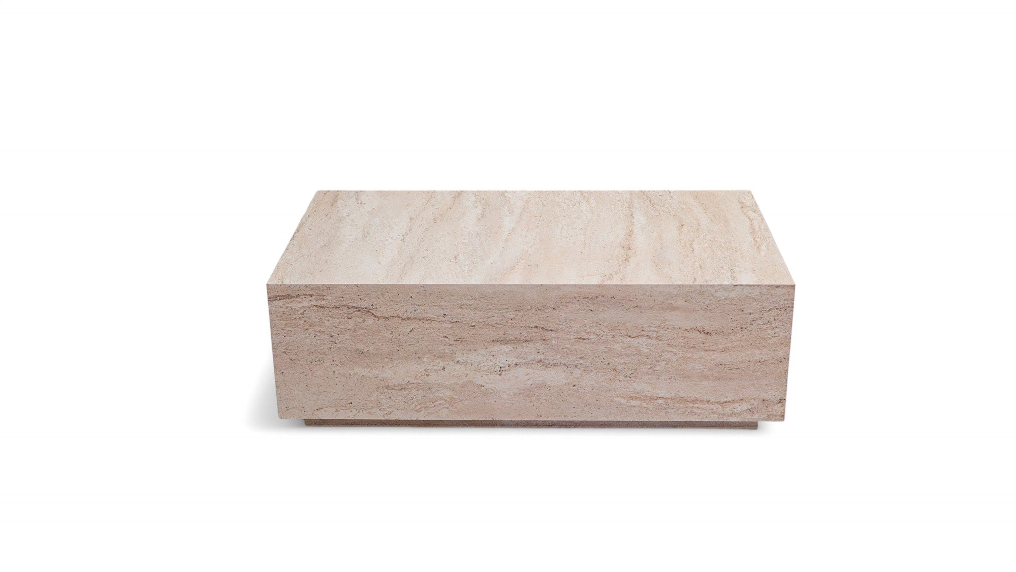 Table basse en travertin