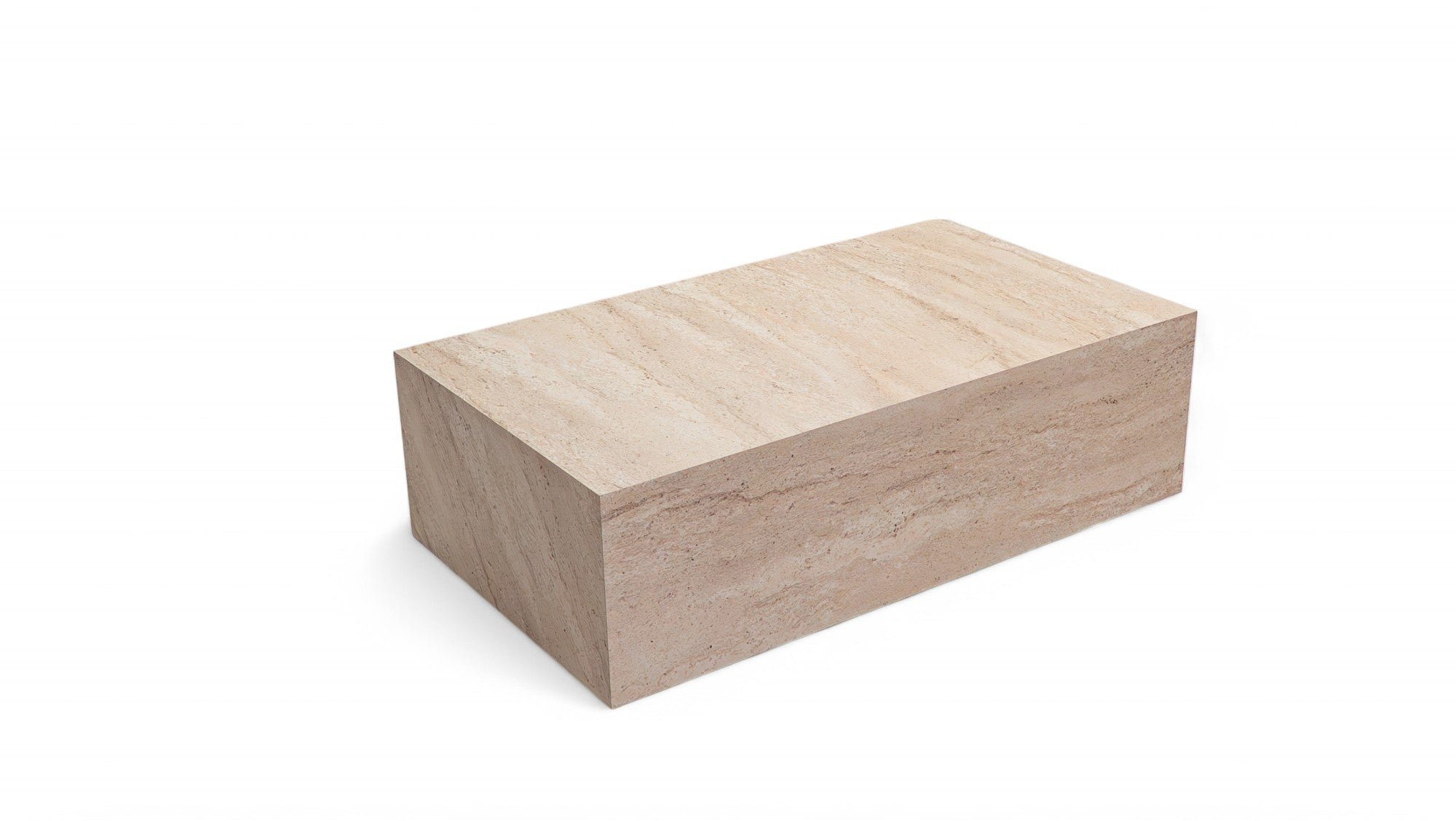 Table basse en travertin
