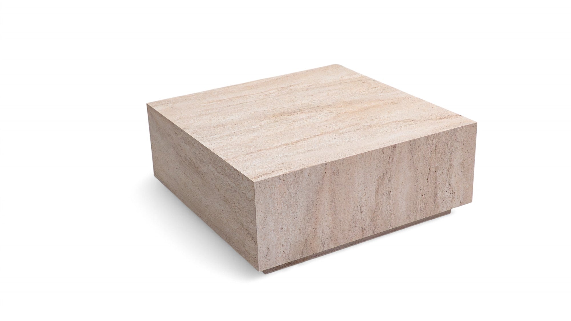 Table basse en travertin