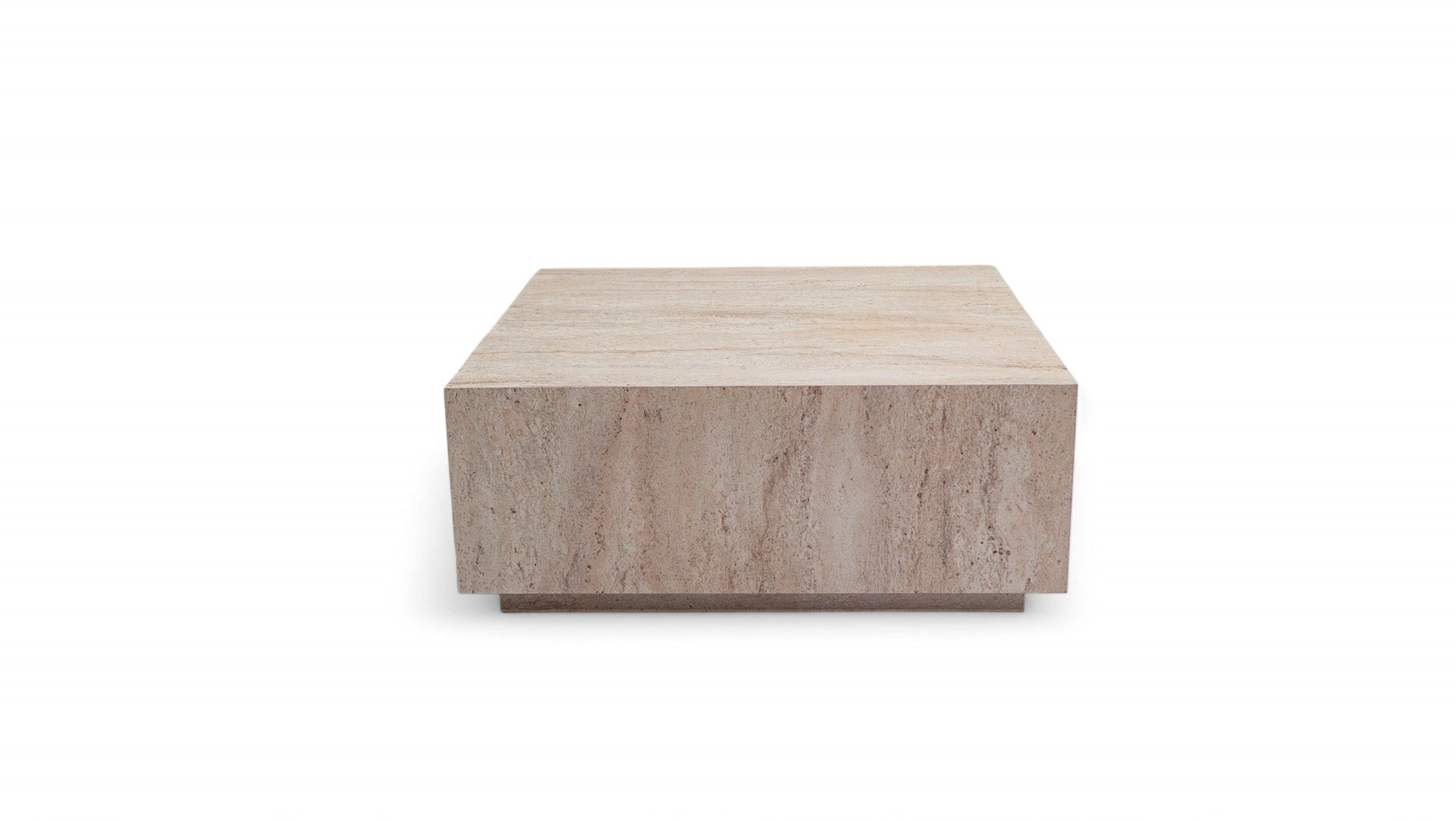 Table basse en travertin