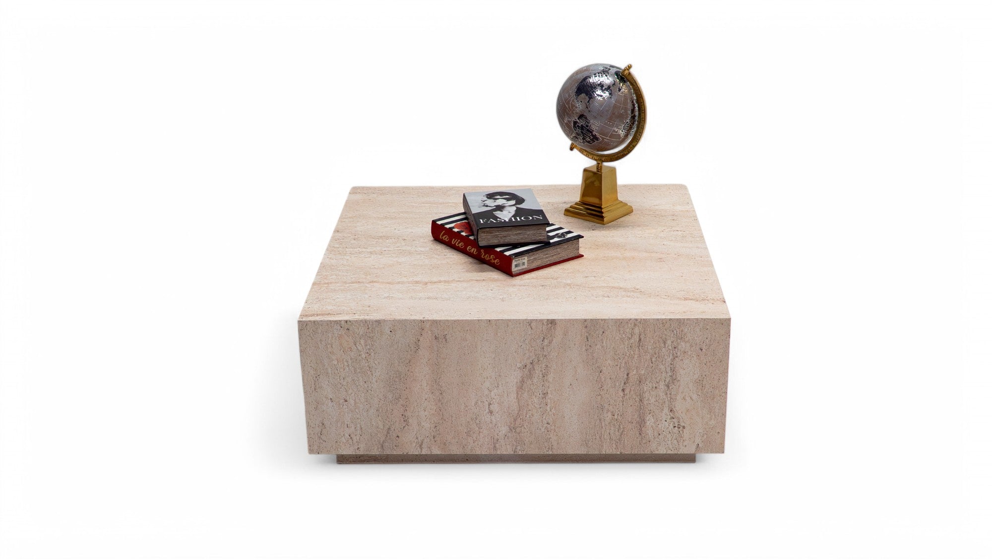 Table basse en travertin