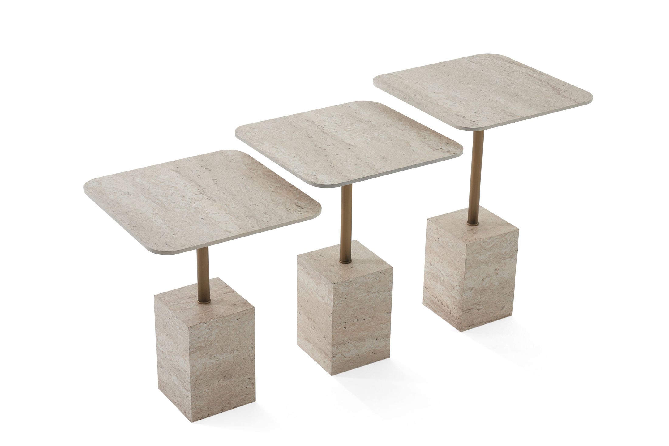 Ensemble de tables d'appoint Daisy