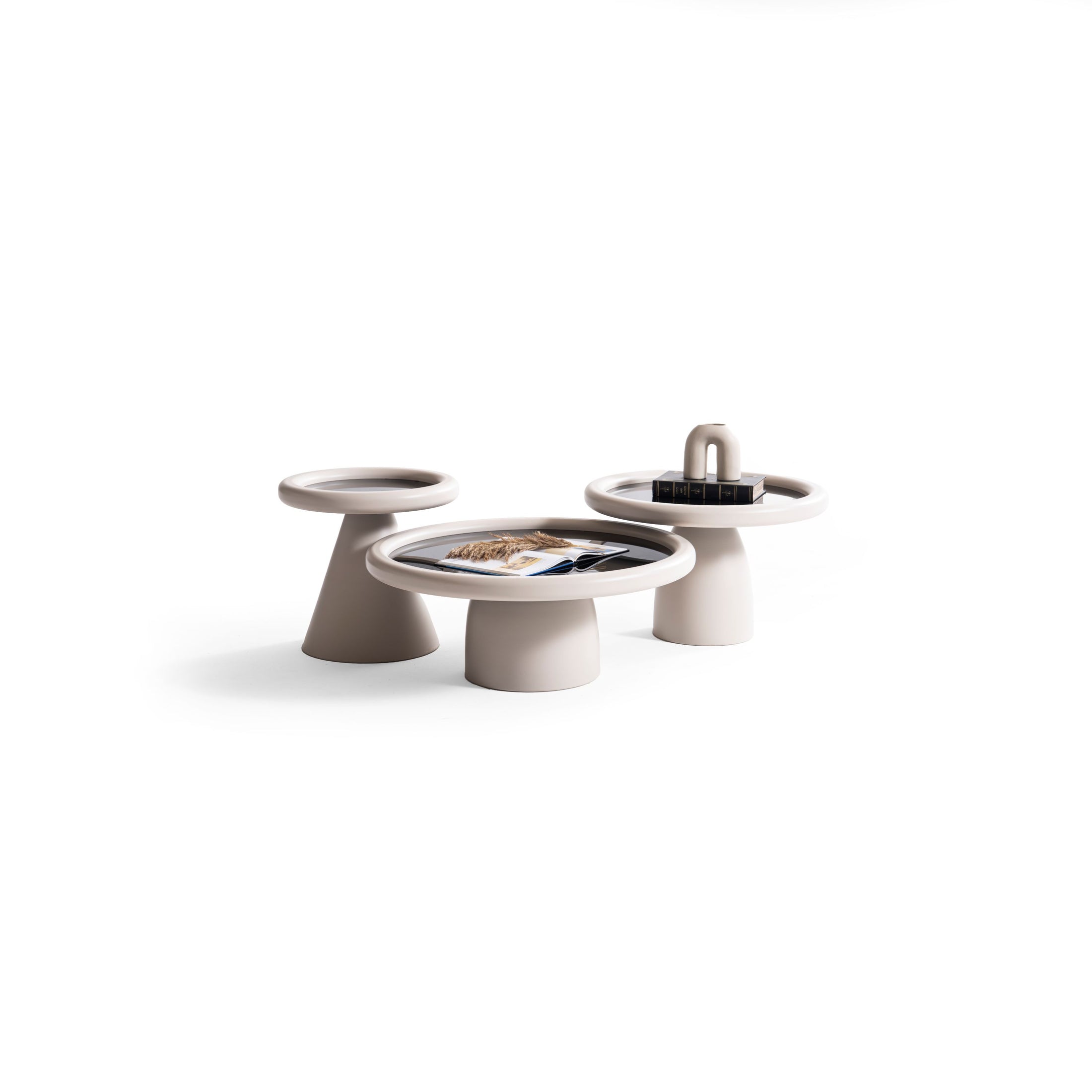 Table basse vitrée Onesto